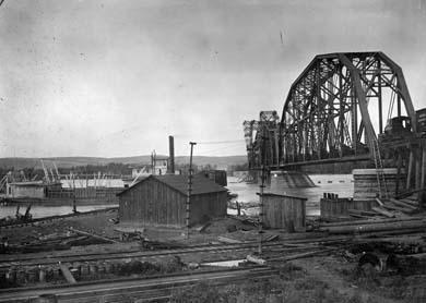 View Showing Condition of Bridge
